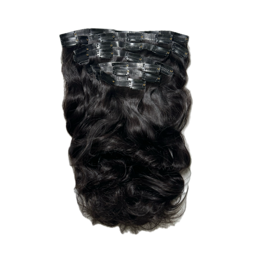 Raw Vietnamese Wavy Seamless Clip-Ins