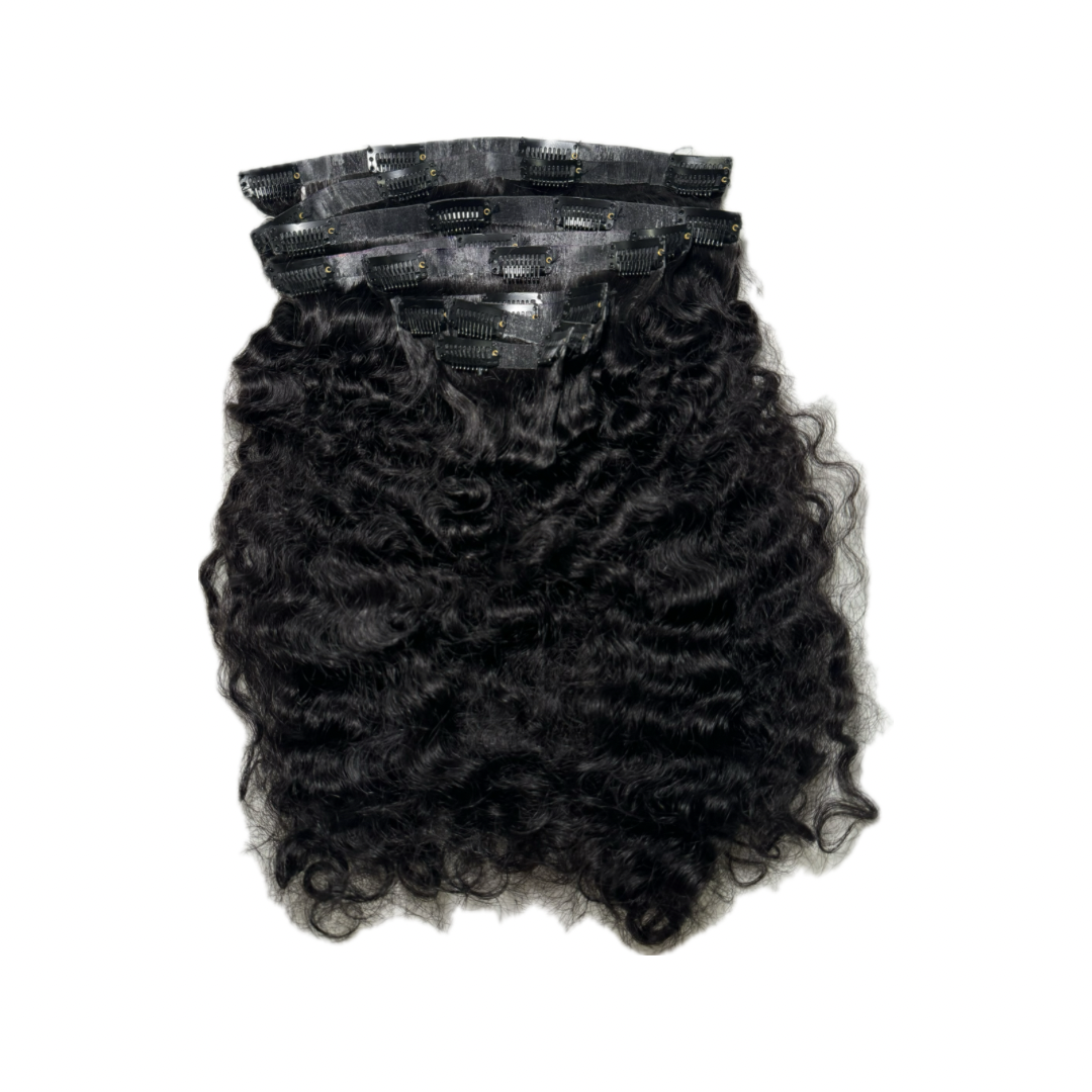 Burmese Curly Seamless Clip-Ins