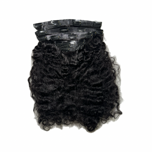 Burmese Curly Seamless Clip-Ins (Pre-order ONLY. Item ships between 11/5-11/10)