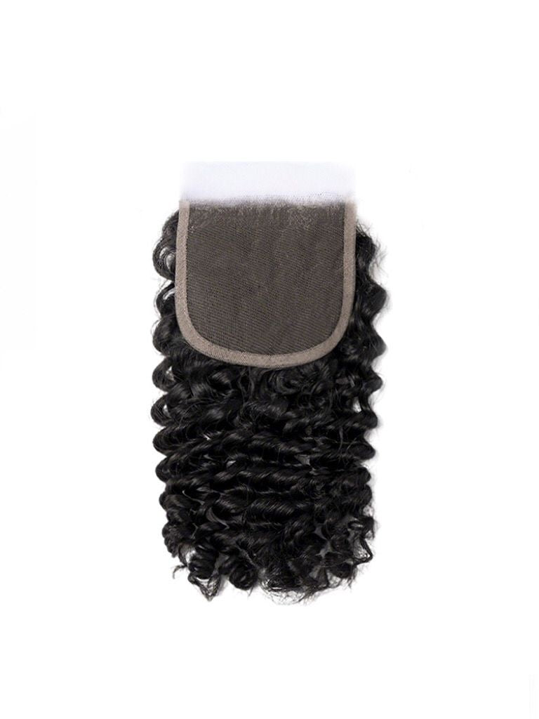 Luxe Virgin Curly Closure 5x5 (HD)